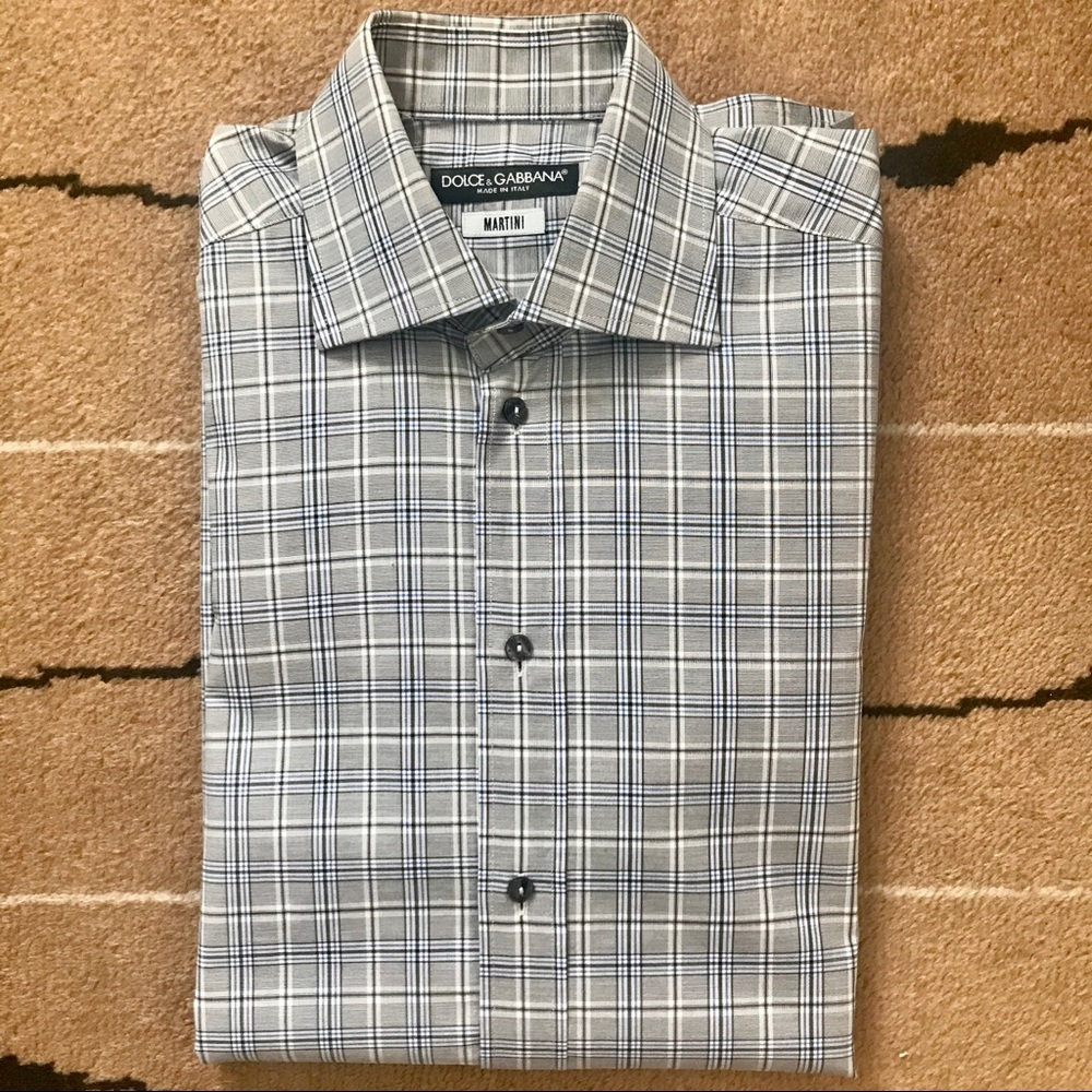 Dolce &  Gabbana plaid shirt